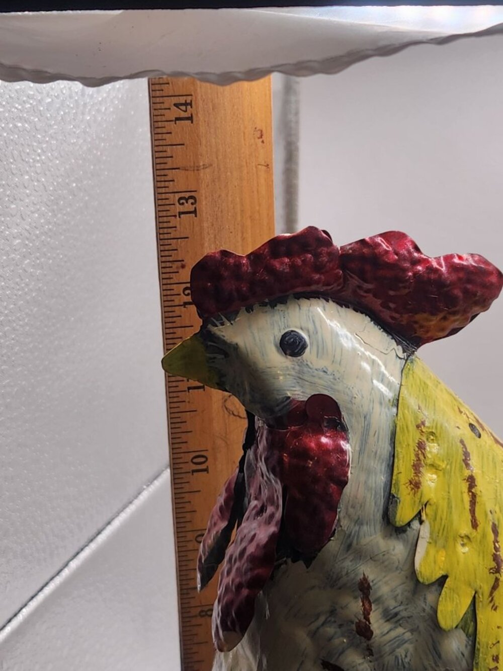 Metal Hen Statue - Picture 5 of 5